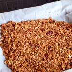 granola should look nice and toasty