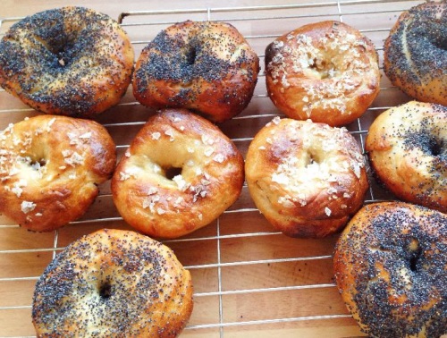 Bagels that kids can make