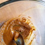 Mix spices into a paste