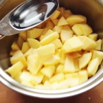 add one tablespoon of water to each apple to make perfect sauce