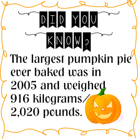 pumpkin pie tip