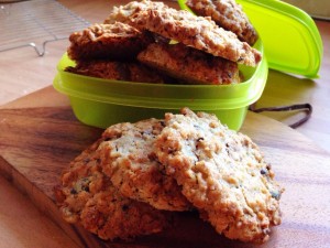 Healthy seed cookies--great for kids' lunchboxes